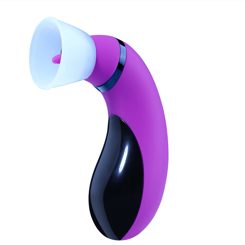 Licking vibrator for clitoris