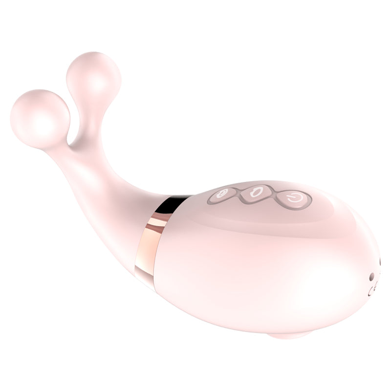 Whale Vibrator with Nipple Stimulation