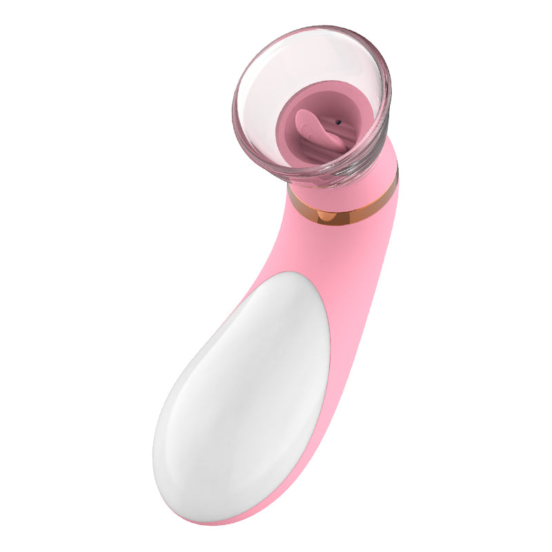 Licking vibrator for clitoris