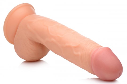 Realistic 8.25 Inch Dildo with Balls