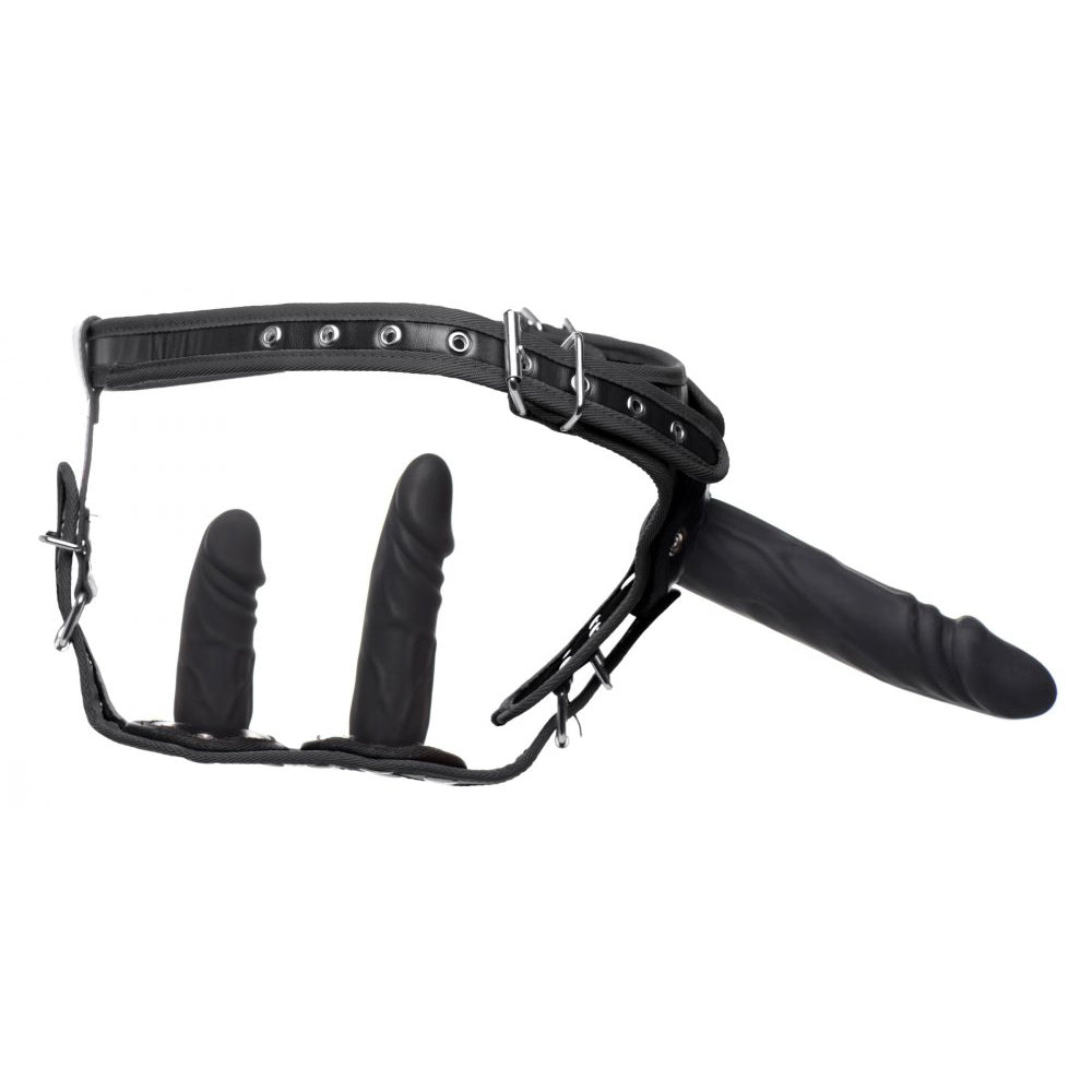 Double Penetration Strap On Harness