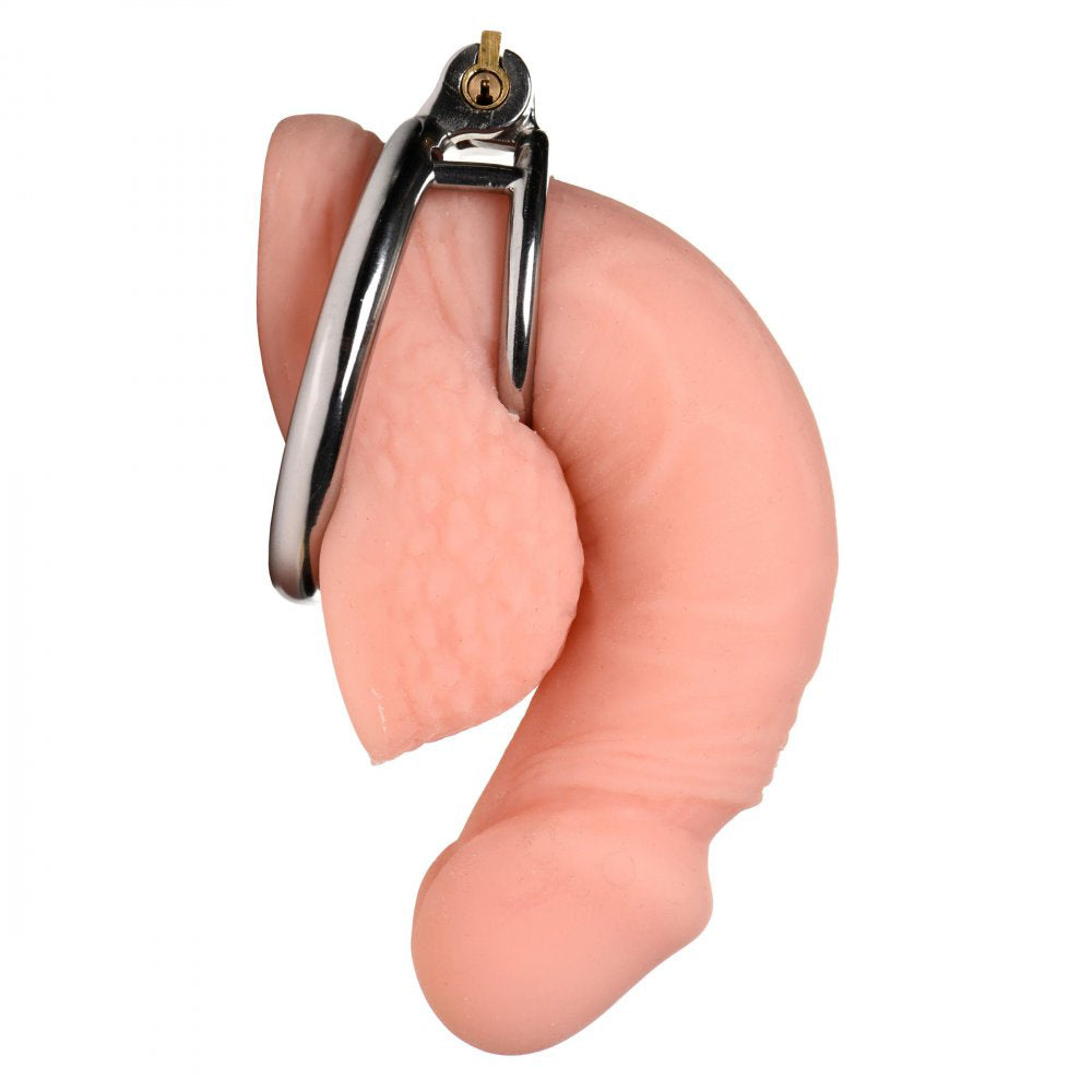 Locking Cock and Ball Ring