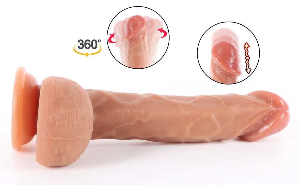 Heating and Vibrating Dildo